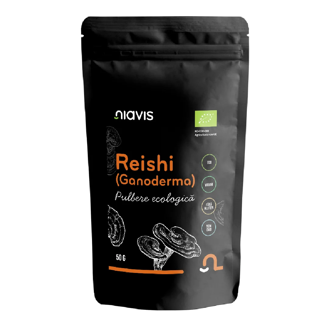 Pulbere Bio De Reishi, 50 G, Niavis