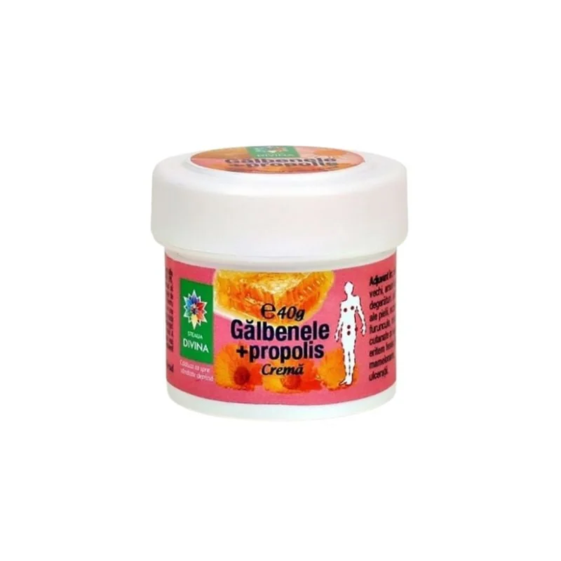 Galbenele Cu Propolis Crema 40g