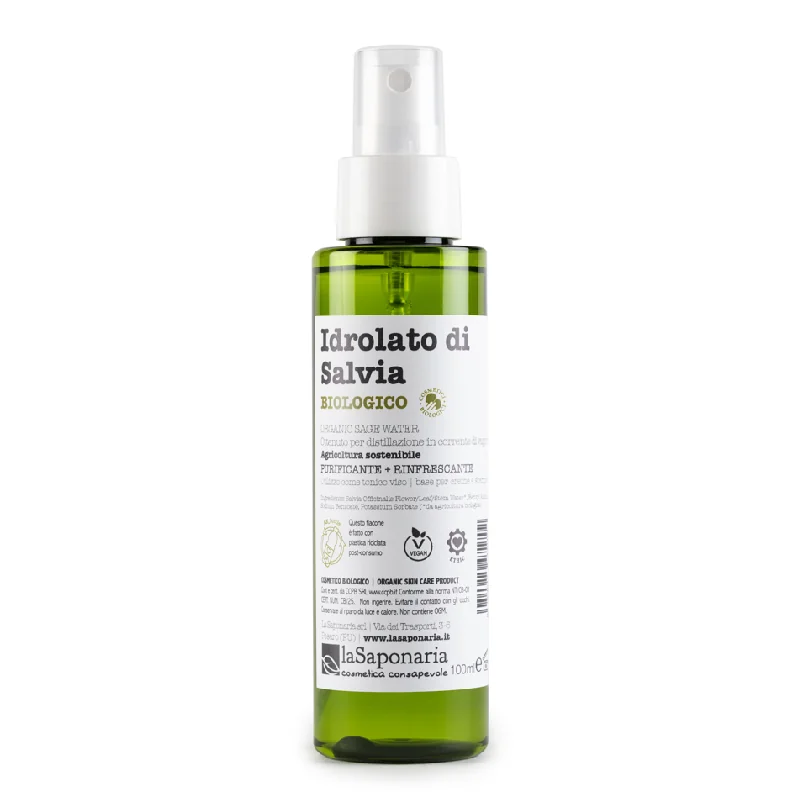 Hidrolat Bio Anti-Inflamator De Salvie, 100 Ml, La Saponaria