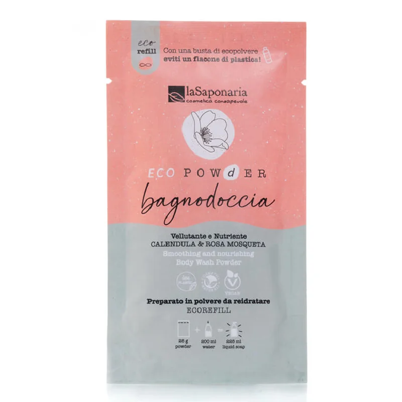 Gel De Dus Pudra CalmÂnt Si HrAnitor, 25g, La Saponaria