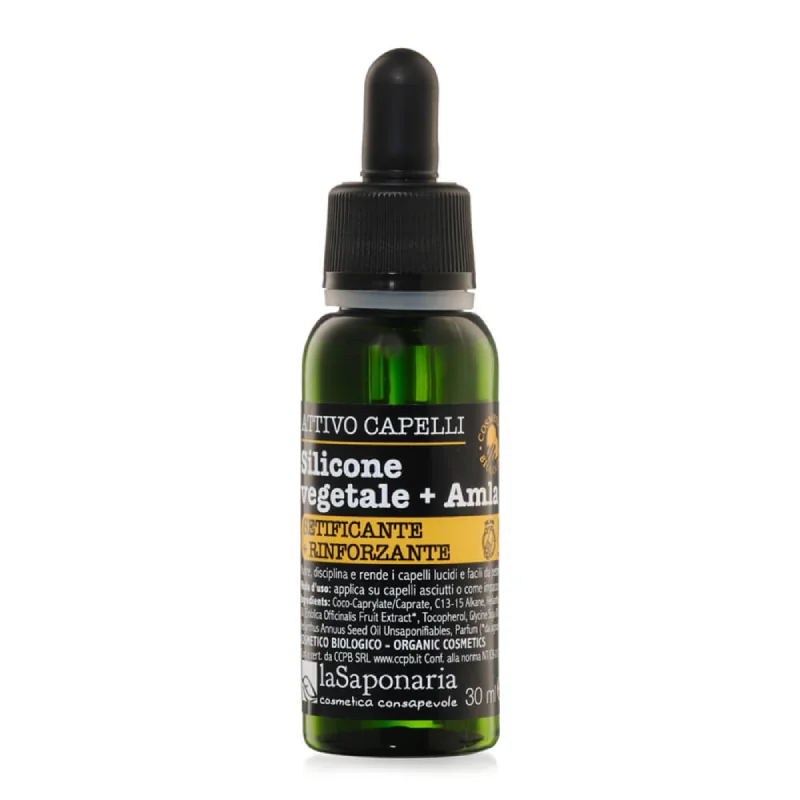 Spray Pentru Par Cu Silicon Vegetal Și Amla, 30 Ml, La Saponaria