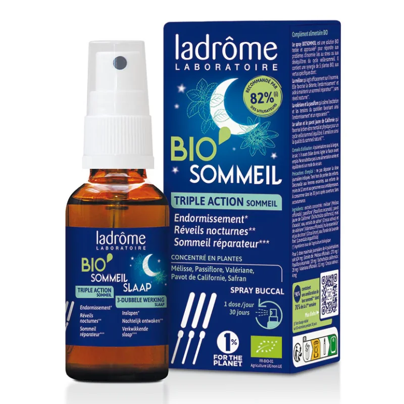 Spray Bio Sublingual Pentru Somn, 20 Ml, Ladrome Laboratoire