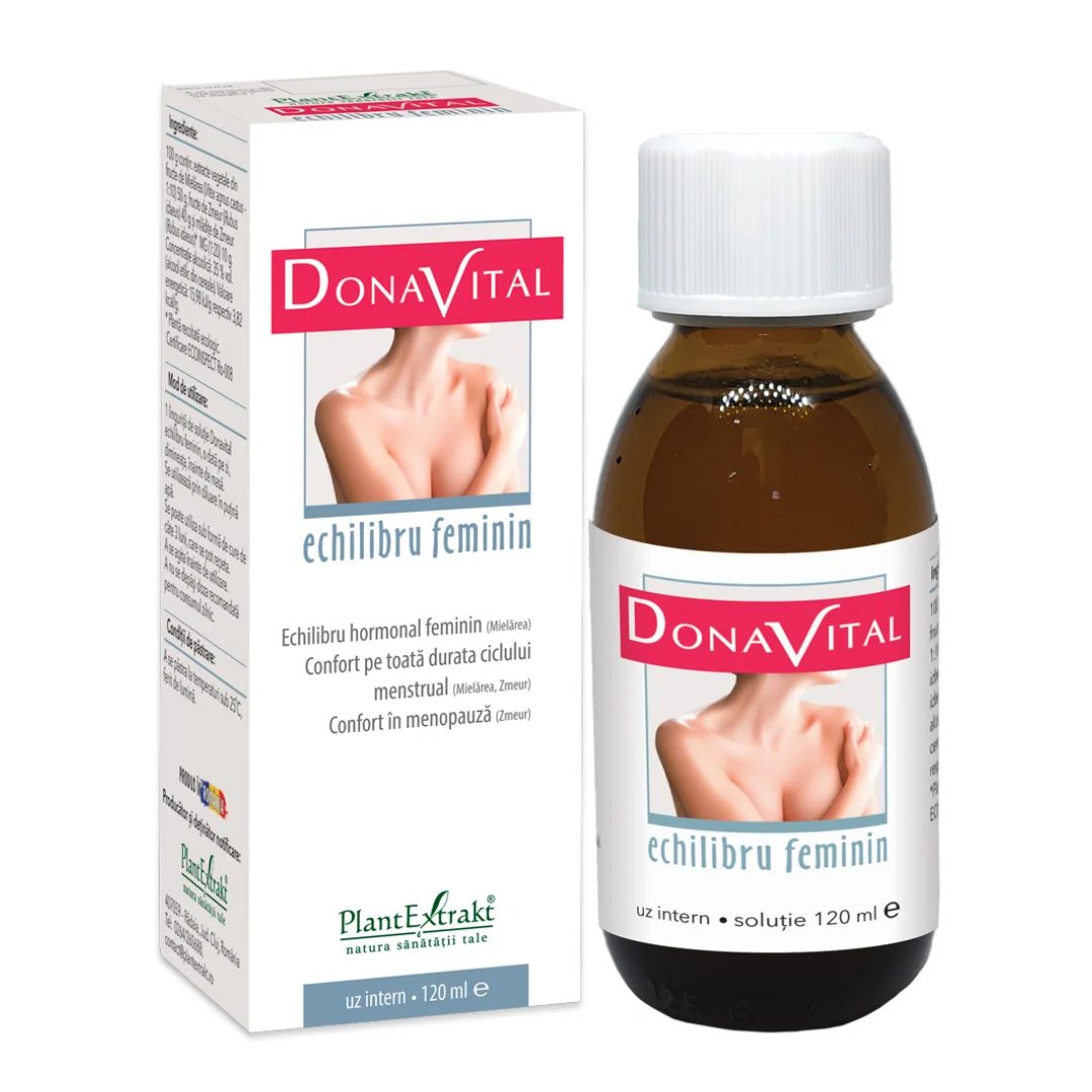 Donavital Echilibru Feminin, 120 Ml, Plant Extrakt