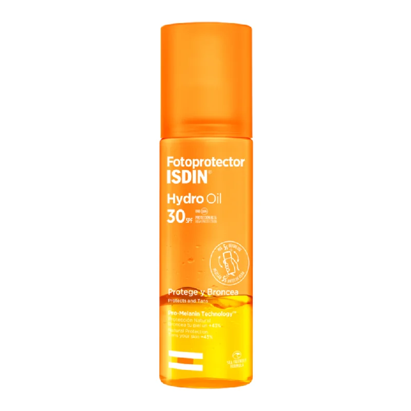 Lotiune Bifazica Protectie Solara Spf30, Fotoprotector Hydro Oil, 200ml, Isdin