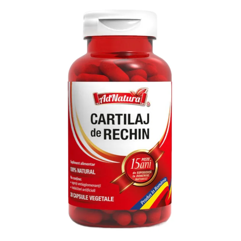 Cartilaj De Rechin, 30 Capsule, AdNatura