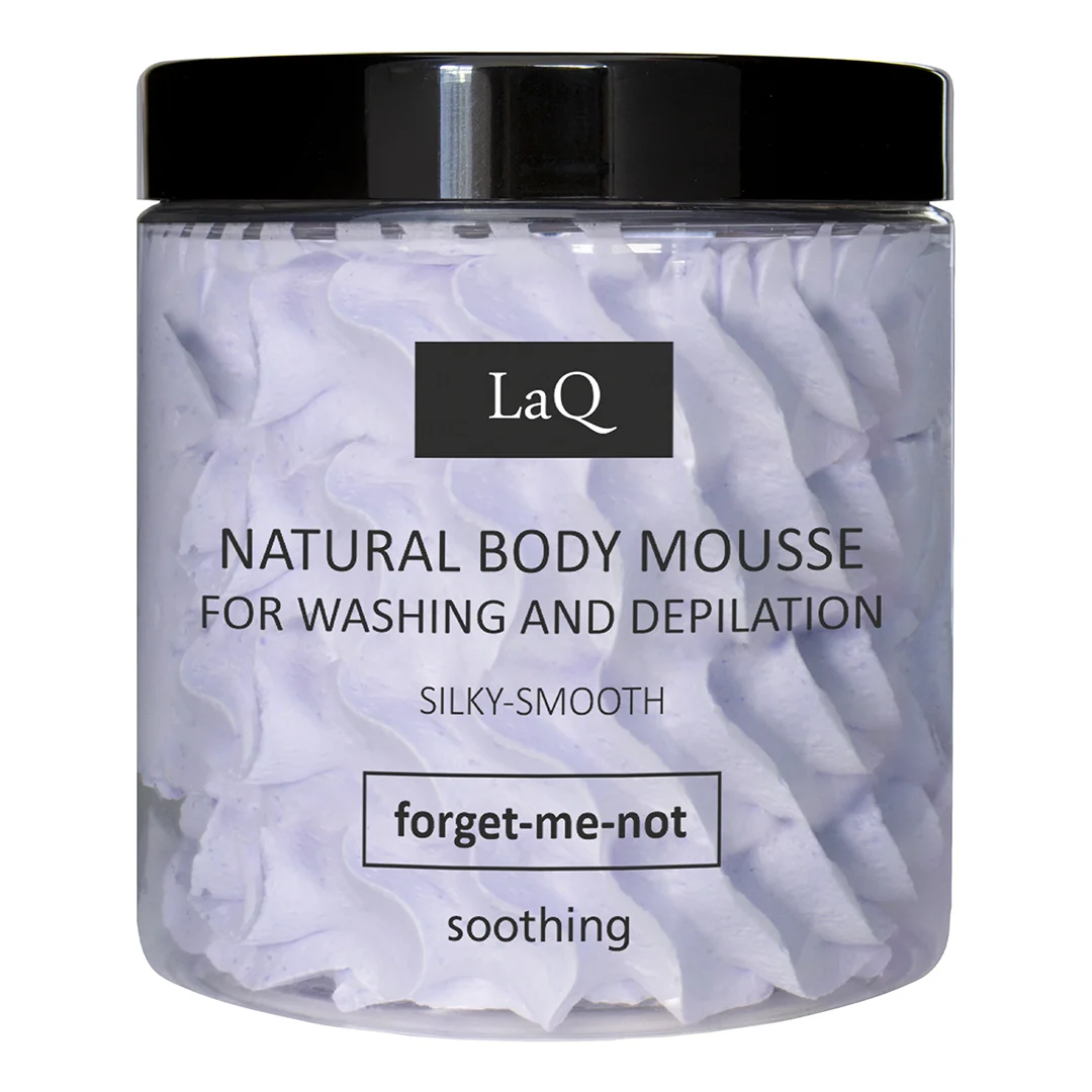 Spuma Pentru Curatarea Corpului Si Epilare Floare De Nu-Ma-Uita, 100g, Laq