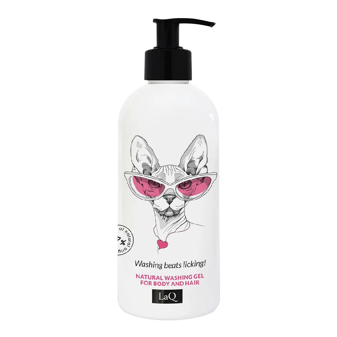 Gel De Dus Si Sampon Kitty, 300 Ml, Laq
