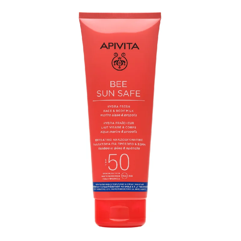 Lotiune Protectie Solara Corp Si Ten SPF50 Bee Sun Safe, 200 Ml, Apivita