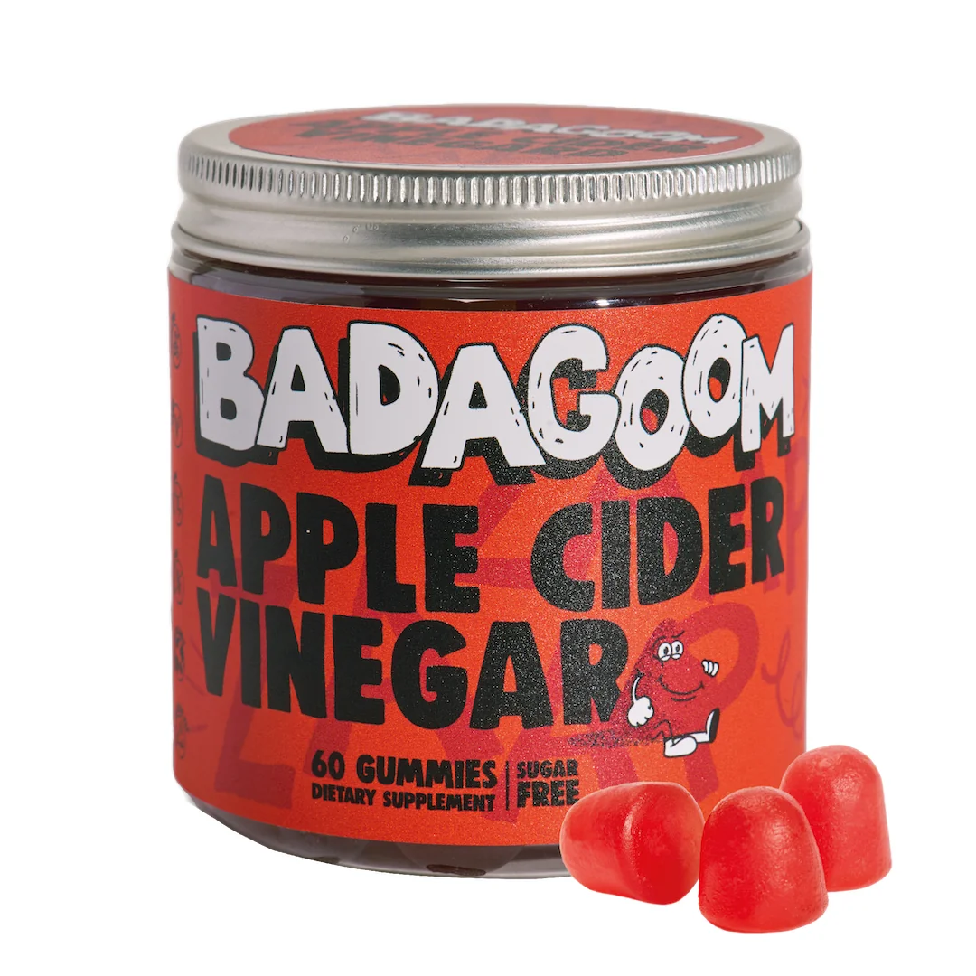 Apple Cider Vinegar, 60 Jeleuri Gumate, BADAGOOM