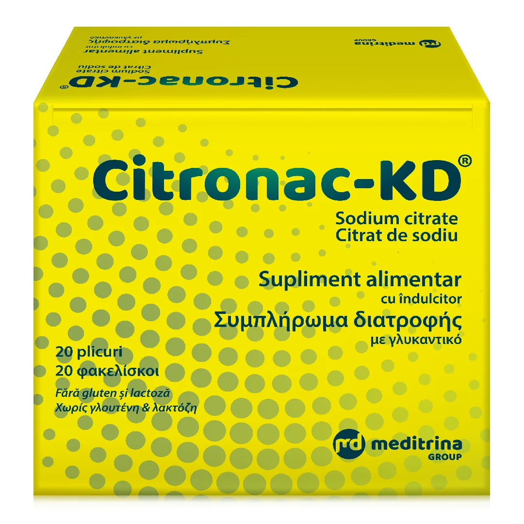 Citronac-KD, 20 Plicuri