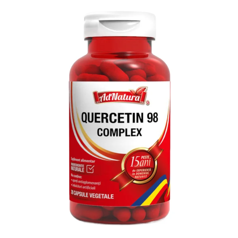 Quercetin 98 Complex, 30 Capsule, AdNatura
