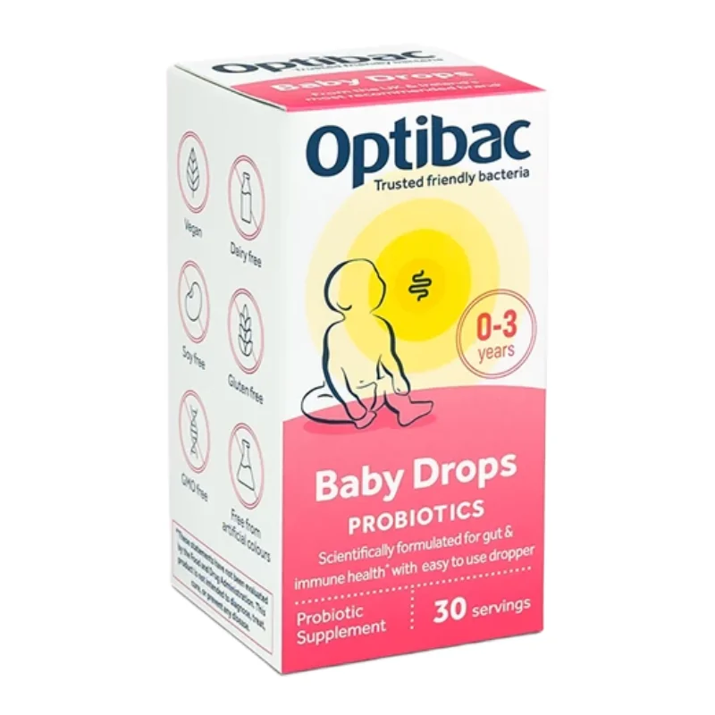 Probiotic Pentru Sugari Si Copii, 10 Ml, OptiBac