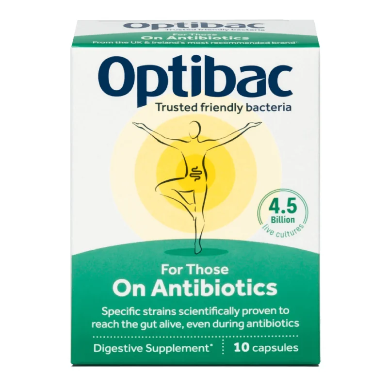 Probiotic Tratament Cu Antibiotic, 10 Capsule, Optibac