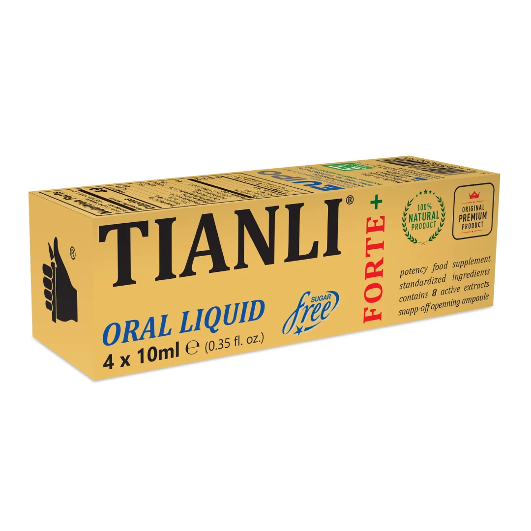 Tianli Forte+ Oral Liquid 10 Ml, 4 Fiole, Energo Vitalis