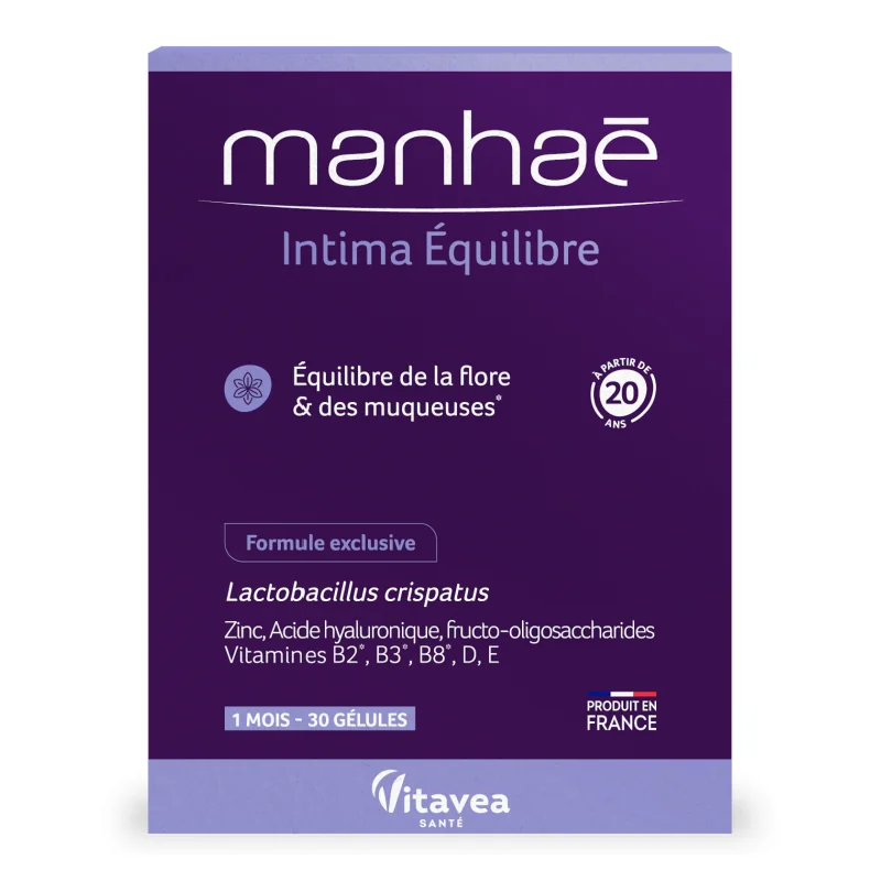 Intima Equilibre, 30 Capsule Vegetale, Manhae