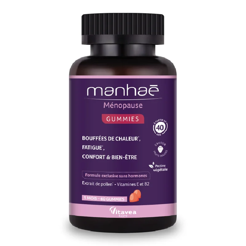 Menopause Gummies, 60 Jeleuri Gumate, Manhae