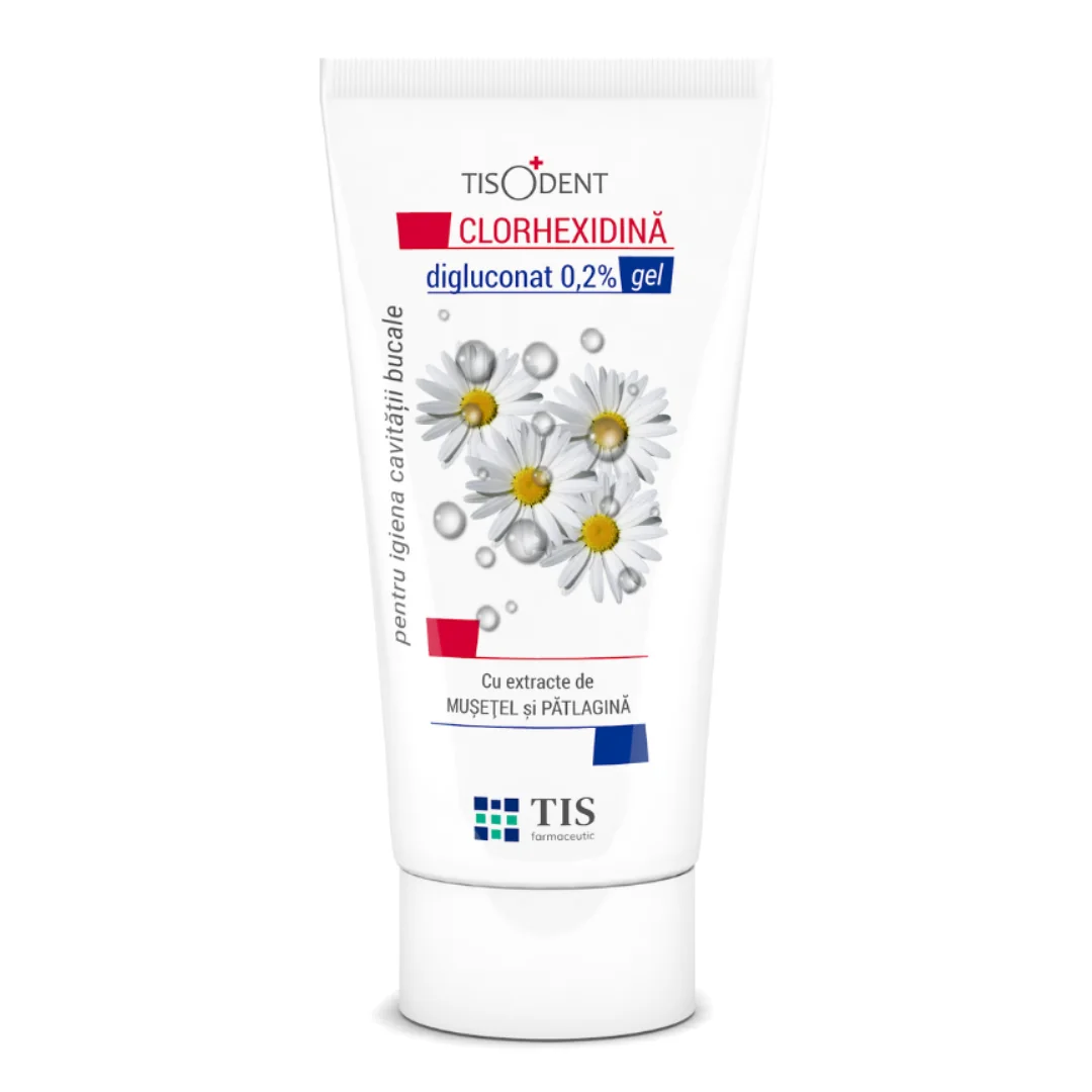 Gel Cu Clorhexidina Tisodent, 50ml, Tis Farmaceutic