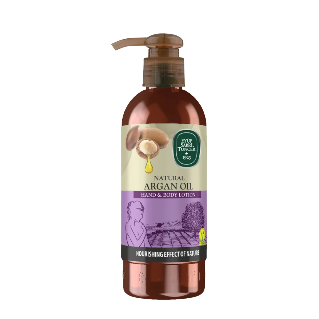 Lotiune Maini Si Corp Cu Ulei Natural De Argan 250ml, Eyup