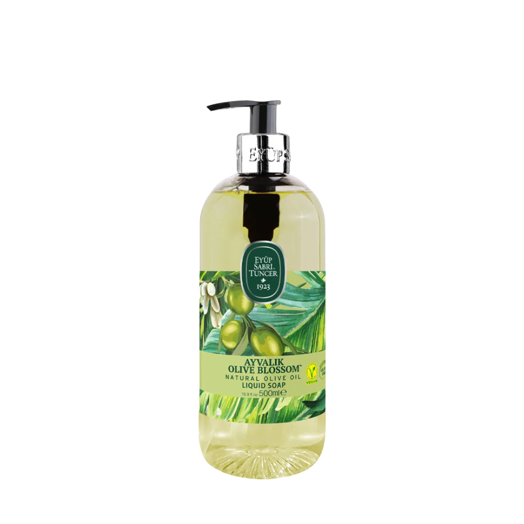 Sapun Lichid Cu Ulei Natural De Masline Ayvalik Olive Blossom 500ml, Eyup