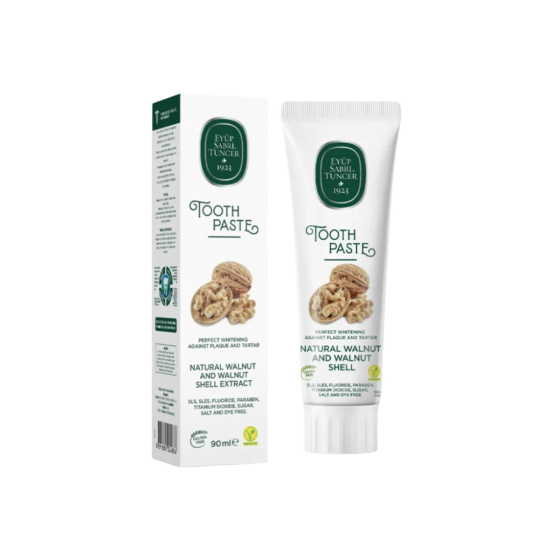Pasta De Dinti Cu Extract Natural Din Nuca Si Coaja De Nuca 90 Ml, Eyup