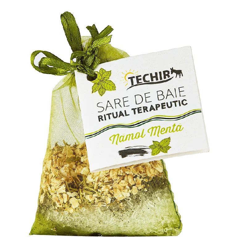Sare De Baie Ritual Reconfortant Cu Menta Și Namol, 63 G, Techir