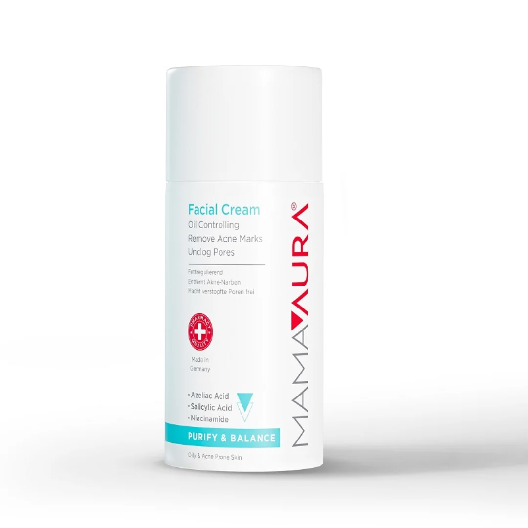 Crema Post-Acneică Purify & Balance, 50 Ml, MAMAAURA