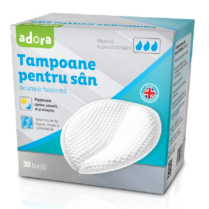 Tampoane Pentru San, 30 Bucati, Adora