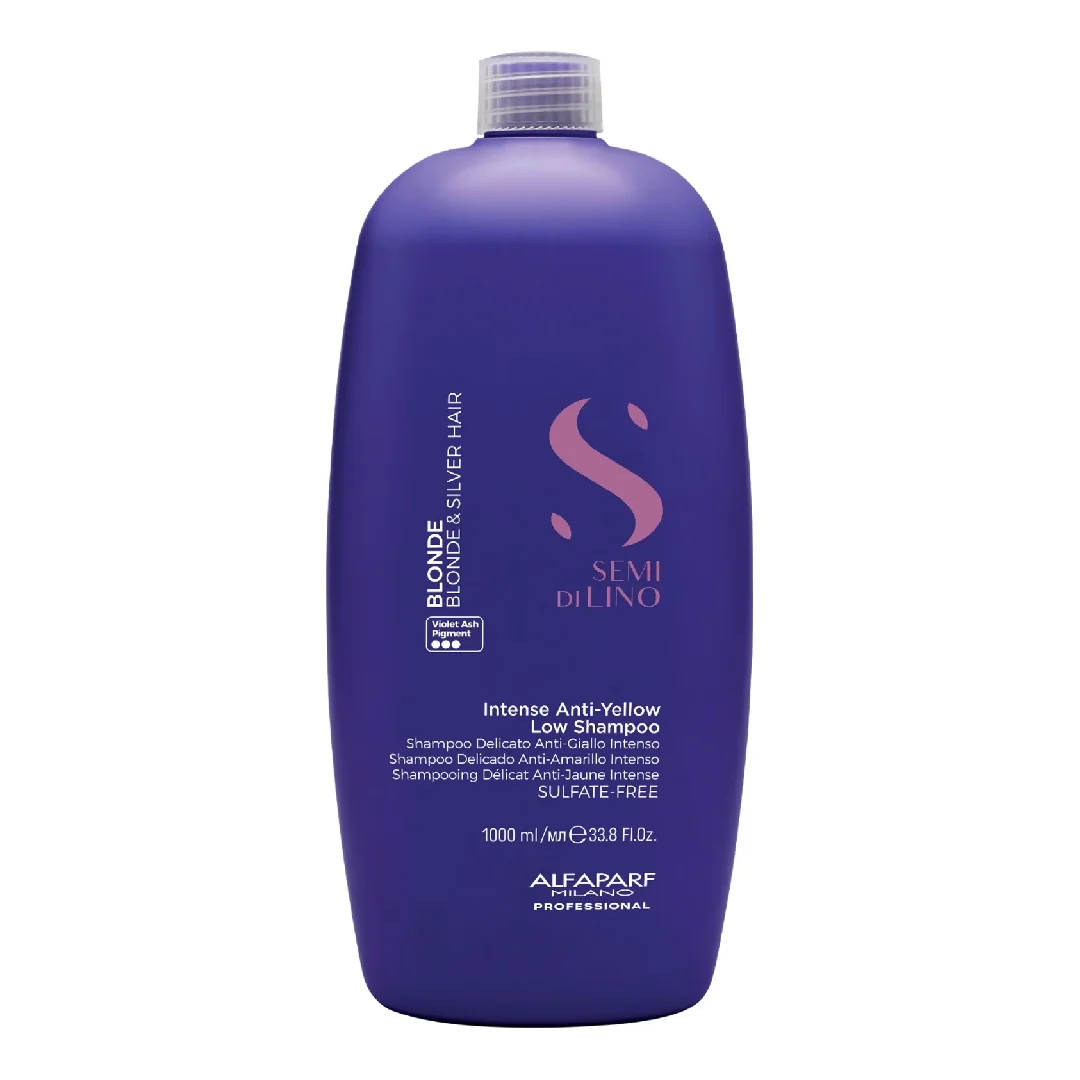 Sampon Pentru Neutralizarea Tonurilor De Galben Semi Di Lino Blonde Anti-Yello, 1000ml, Alfaparf