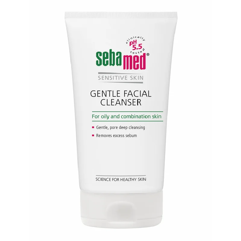 Gel De Curatare Pentru Fata Ten Gras Si Combinat, 150 Ml, Sebamed