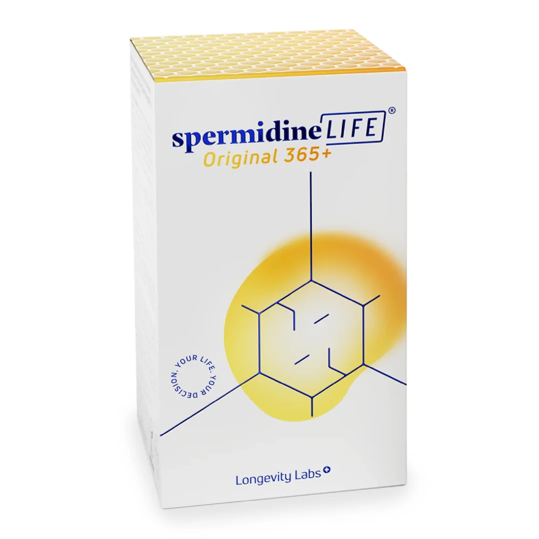 Spermidine Life Original 365+, 2 Mg, 60 Capsule, The Longevity Labs