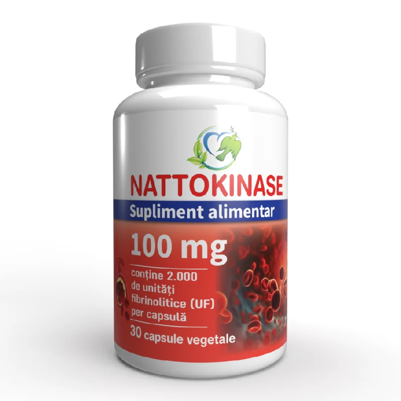 Nattokinase 100 Mg, 30 Capsule Vegetale, Justin Pharma