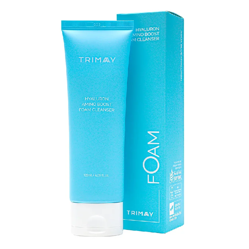 Spuma Pentru Curatare Facială Hyaluron Amino Boost, 120 Ml, TRIMAY