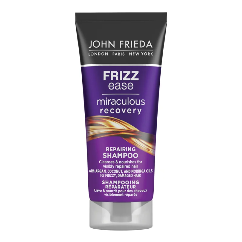 Sampon Reparator Cu Ceramide Frizz Ease Miraculous Recovery, 75 Ml, John Frieda