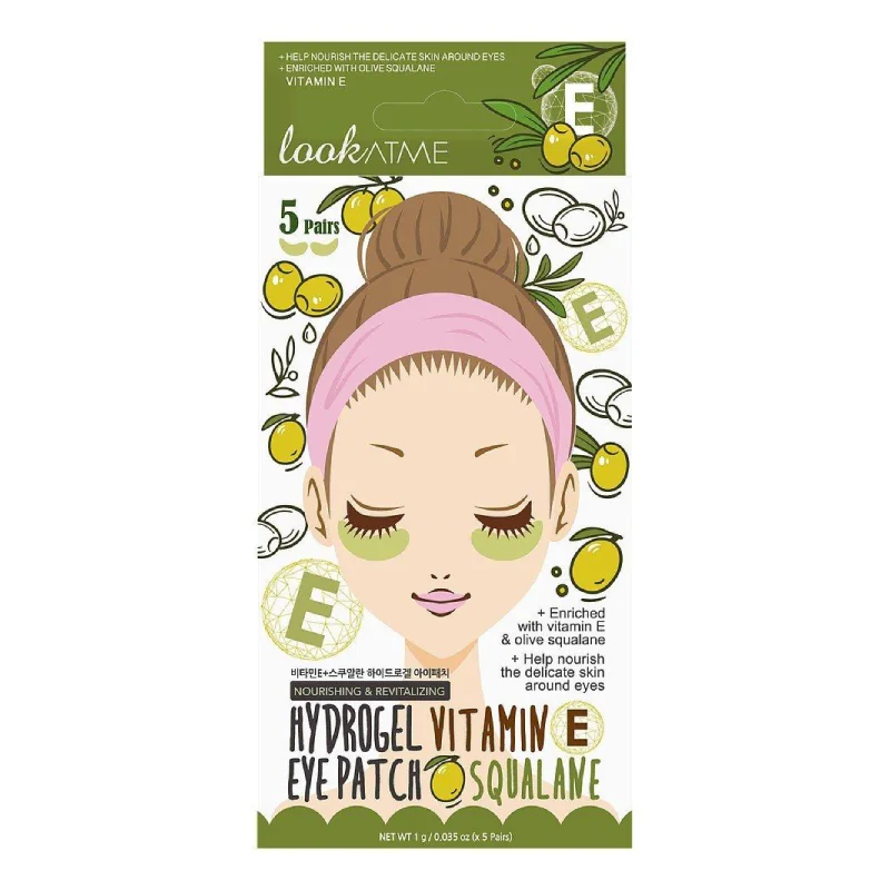Plasturi De Hidrogel Hranitori Și Revitalizanti Cu Vitamina E, 5 Perechi, Look At Me