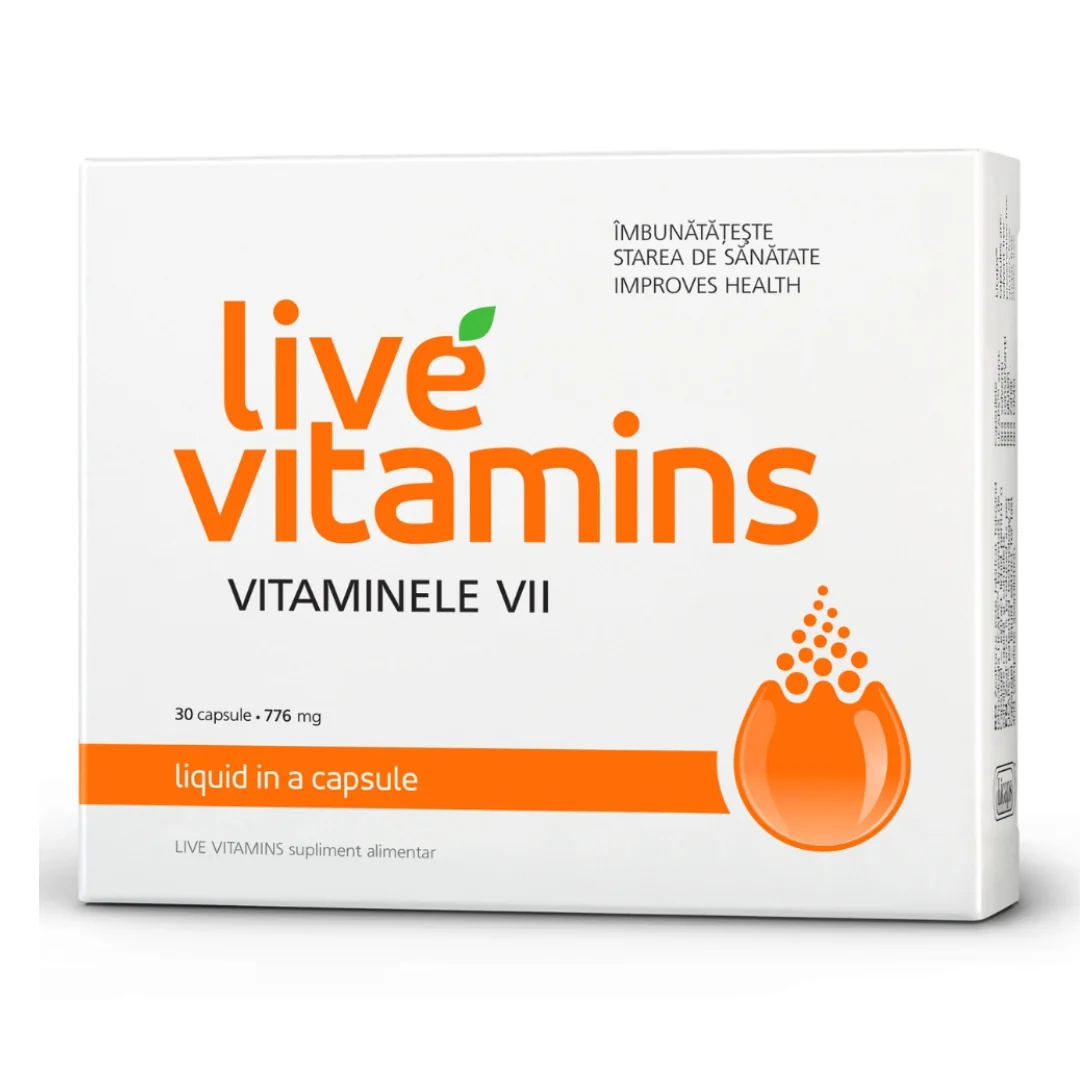 Live Vitamins, 30 Capsule, Vitaslim