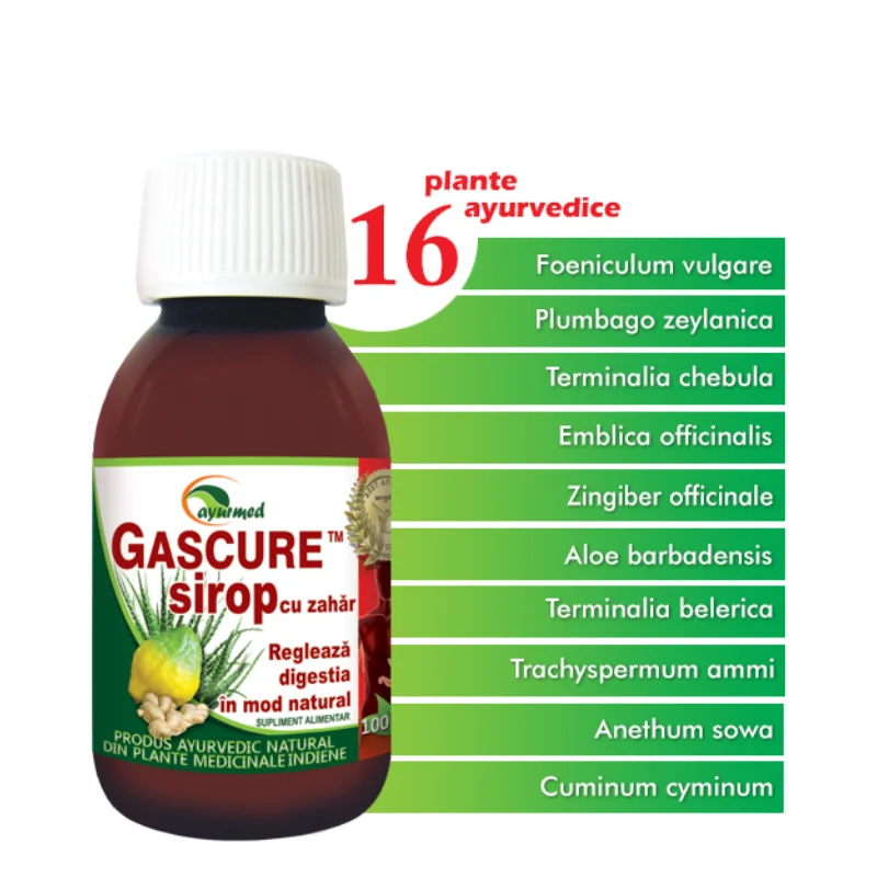 Gascure Sirop, 100 Ml