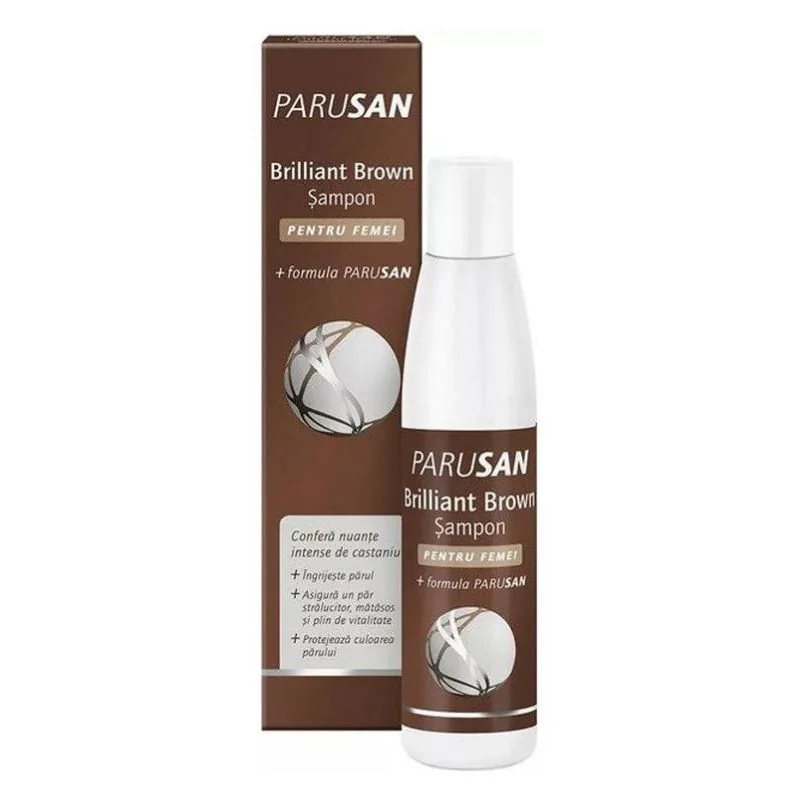 ParuSan Brillant Brown Sampon Pentru Femei, 200ml