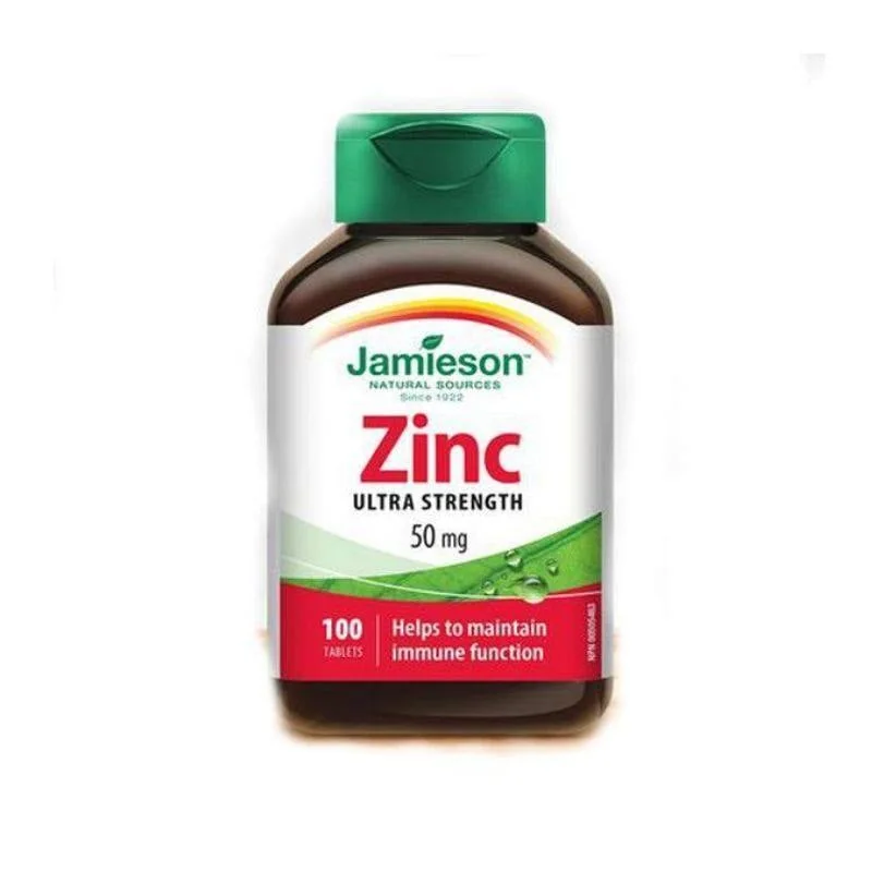Jamieson Zinc 50mg, 30 Comprimate