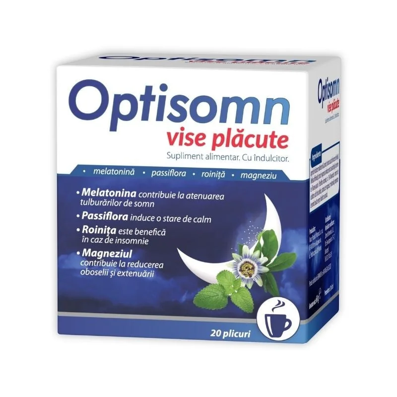 Optisomn Vise Placute, Zdrovit, 20 Plicuri