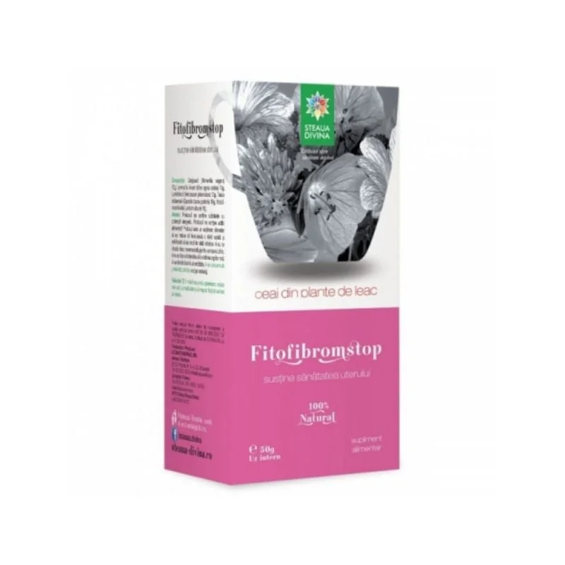 Ceai Fitofibromstop, 50 G, Steaua Divina