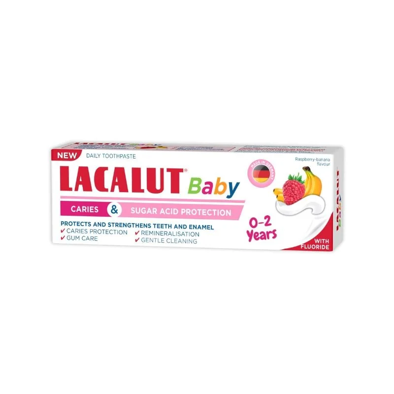 Pasta De Dinti Lacalut Baby, 0-2 Ani, 55 Ml, Zdrovit