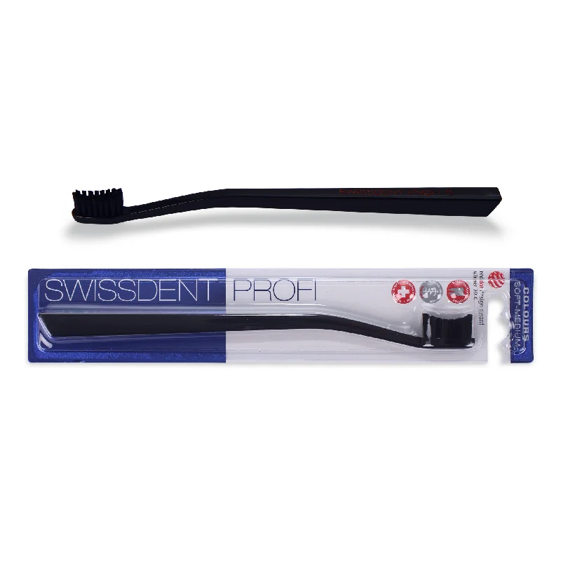 Periuta De Dinti Colours Classic, Neagra, 1 Bucata, Swissdent