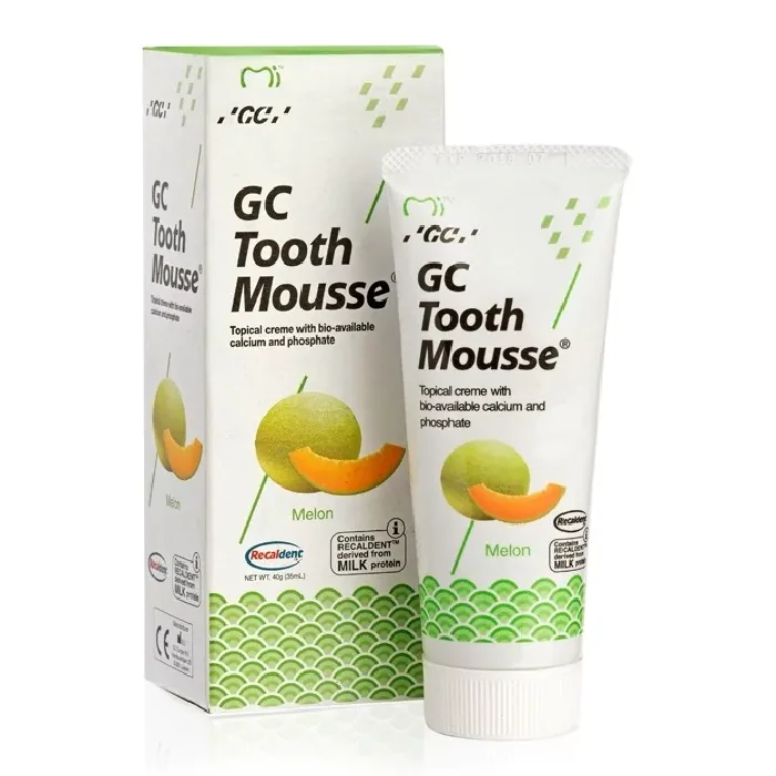 Crema Dentara Cu Aroma De Pepene Galben Tooth Mousse, 40 G, GC Dental