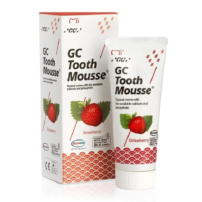 Crema Dentara Cu Aroma De Capsuni Tooth Mousse, 40 G, GC Dental