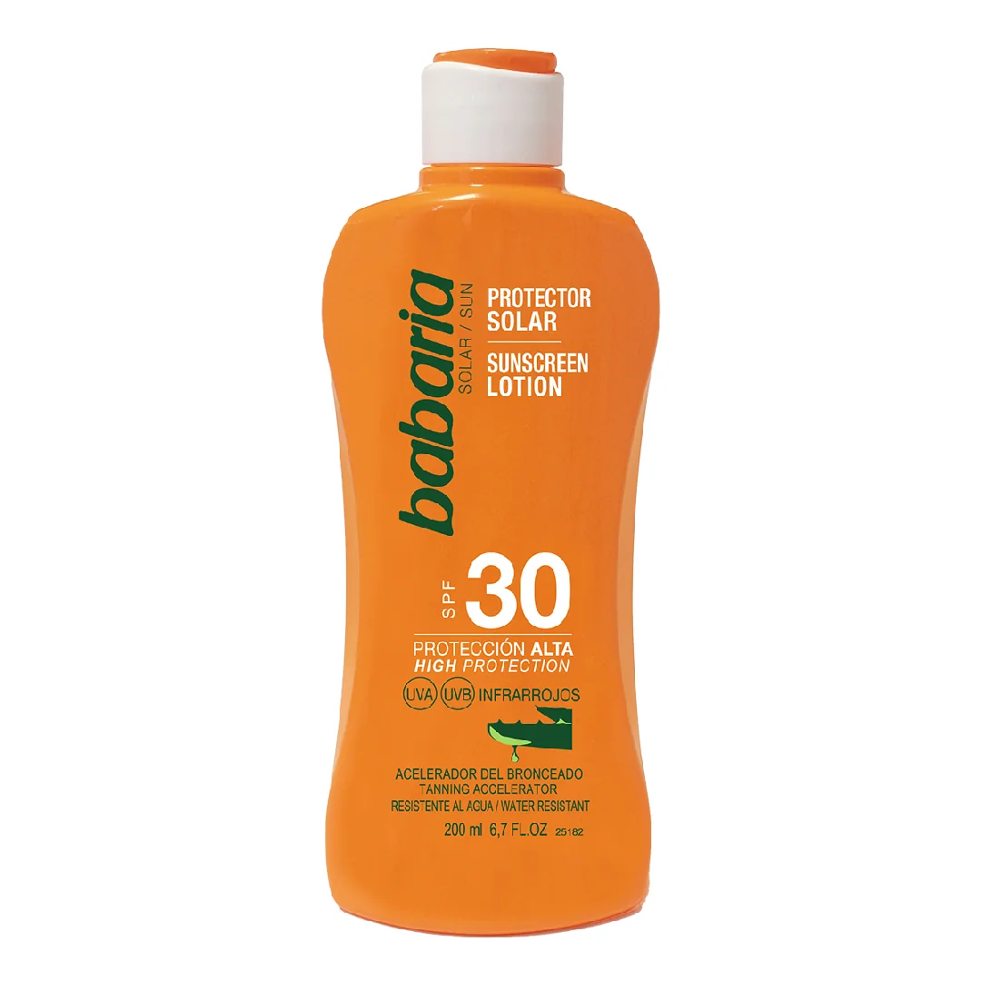 Protectie Solara Cu Accelerator De Bronzare Spf30, 200 Ml, Babaria