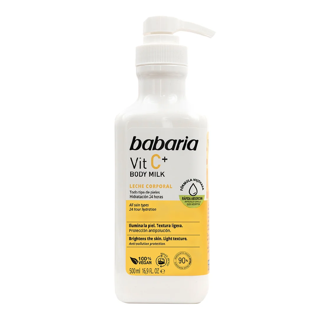 Lapte De Corp Cu Vitamina C, 500 Ml, Babaria