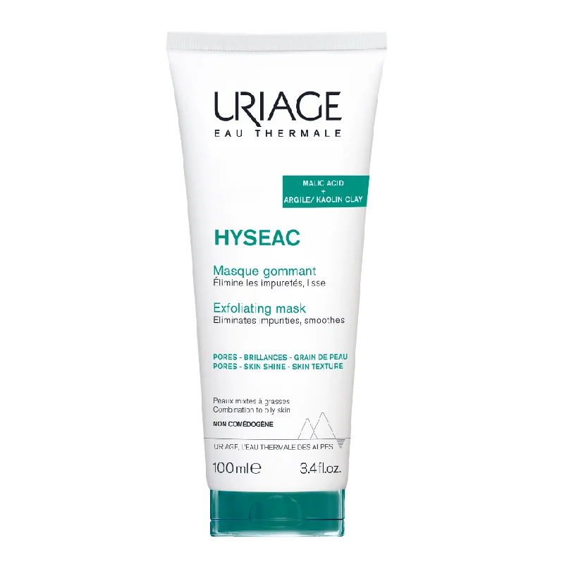 Masca Gomanta Pentru Piele Grasa Hyseac, 100 Ml, Uriage