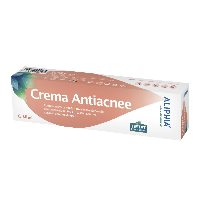 Crema Anti Acnee, 50 Ml, Aliphia