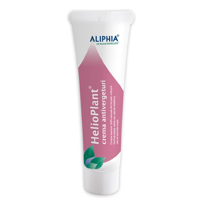 Crema Antivergeturi HelioPlant, 125 Ml, Aliphia