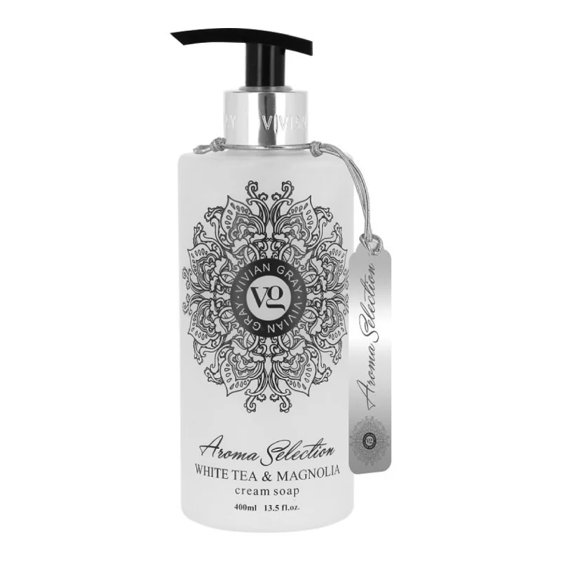 Sapun Lichid White Tea & Magnolia, 400 Ml, Vivian Gray